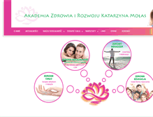 Tablet Screenshot of katarzynamolas.com
